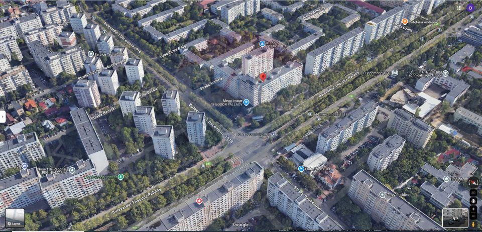 Apartament 2 camere inchiriere in bloc, Bucuresti, Theodor Pallady