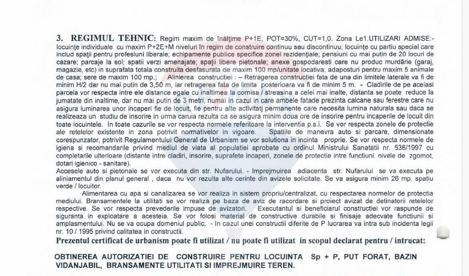 Vanzare teren casa Corbeanca Petresti Parc 414mp certificat urbanism