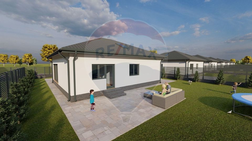 Casă nouă la cheie – Băldana, Dâmbovița – 110 mp utili teren 573 mp