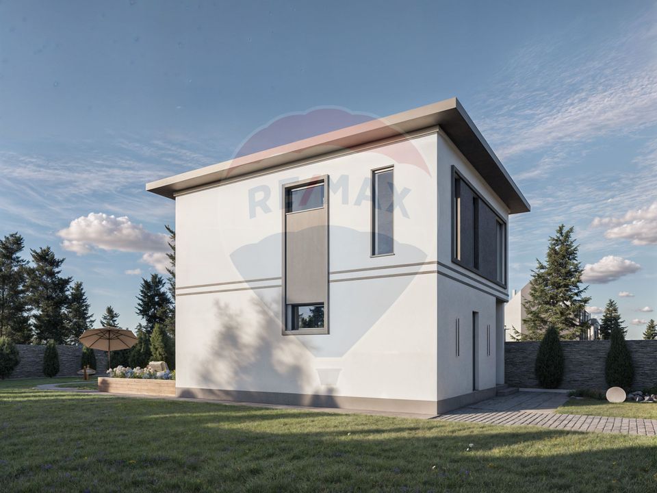 VILA ZEN - Casa individuala, noua, trei camere si teren de 430mp