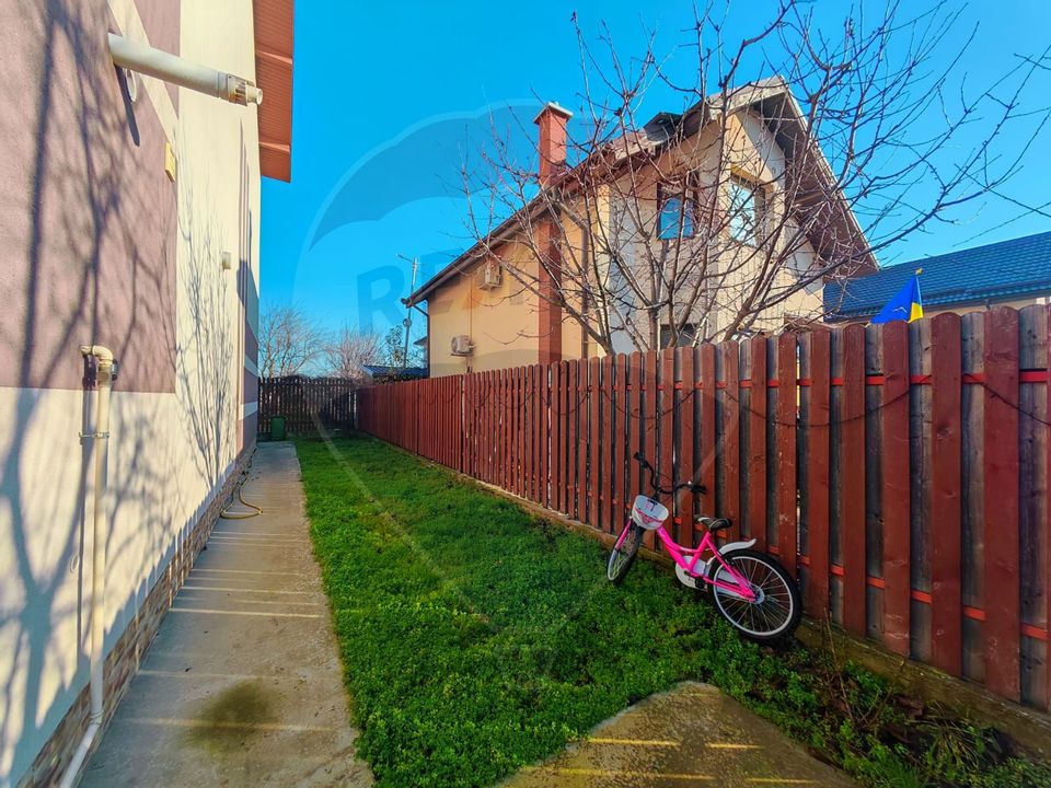 Casă cu 3 camere, curte și mansardă – Chiajna, str. Luceafarului