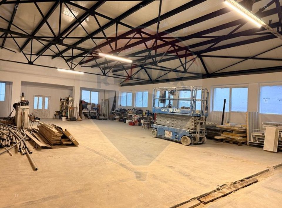 Spațiu industrial in proximitatea DN1-Avrig-Inchiriere