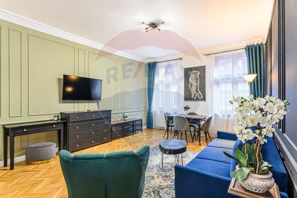 2 room Apartment for sale, Centrul Istoric area