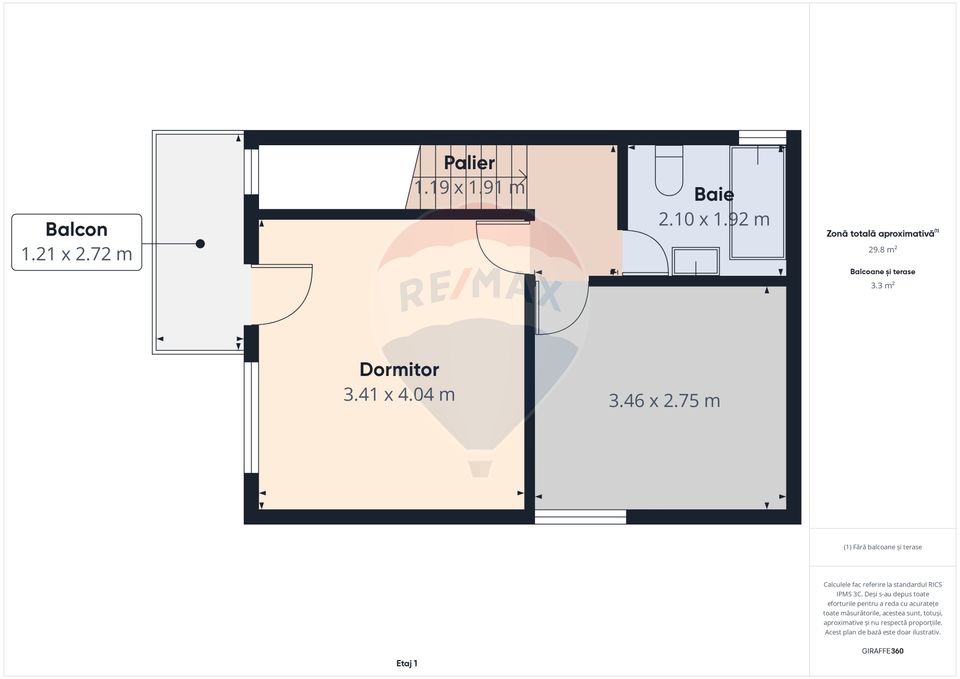 3 room House / Villa for sale, Andronache area
