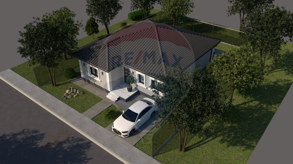 Casa noua, 3 camere, teren 370 mp - Comuna Berceni