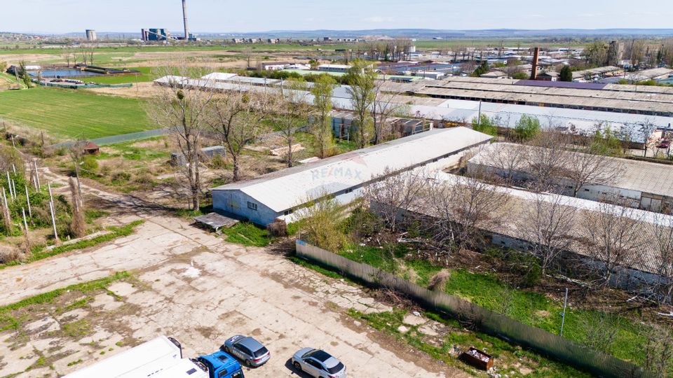 Teren Industrial 3Ha și Hală 1000mp de Vânzare în Tomesti - IAȘI