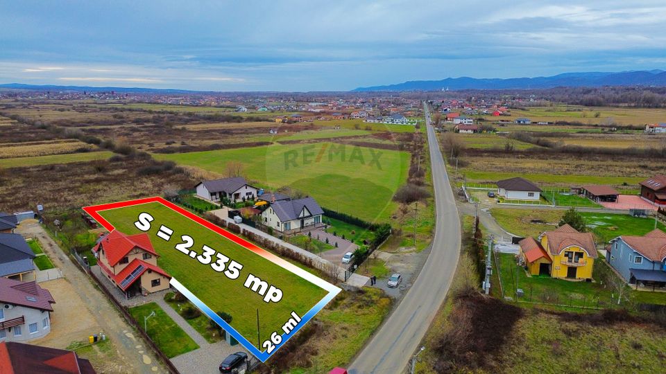 Teren de vanzare cu proiect de casa si piscina Săcălășeni