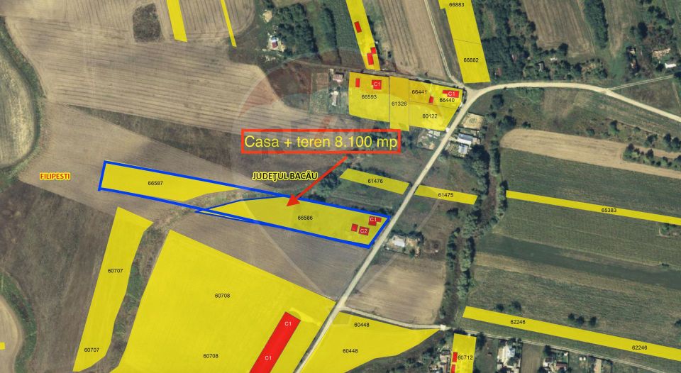 Casă / Vilă cu 3 camere de vânzare in Filipesti