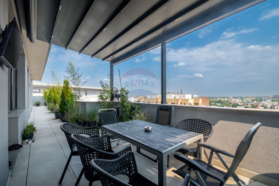 Penthouse de vanzare 360 mp totali, Global Residence - Mihai Bravu