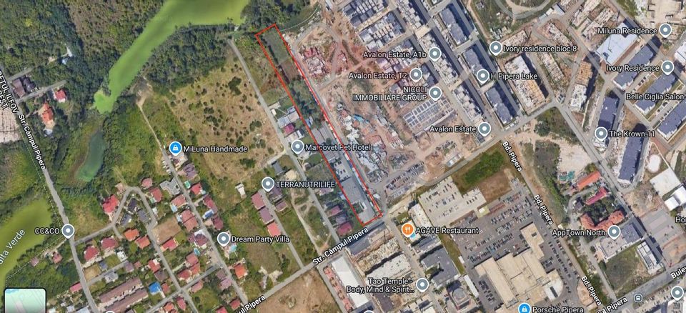 Teren 10,000mp Drumul Campul Pipera