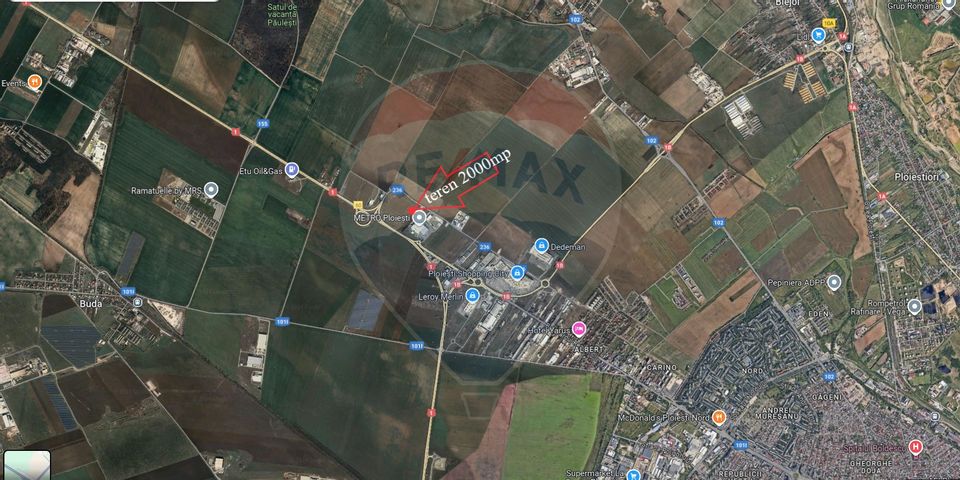 Land 2,000sqm Paulesti / Calea Unirii