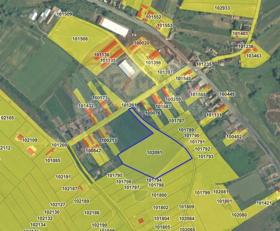 Teren de vânzare – Blăjel, jud. Sibiu | 15.360 mp - partial intravilan