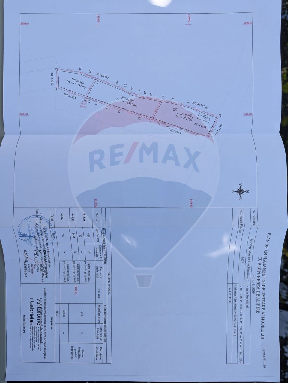 Teren intravilan de inchiriat  - 3.600mp Șoseaua Unirii – Balotești