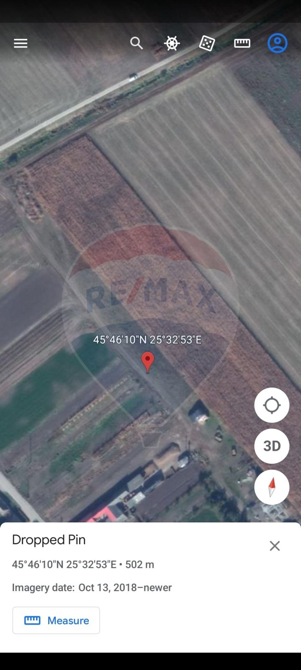 Vanzare teren rezidential 7500 mp Brasov, Halchiu / Strada Romana