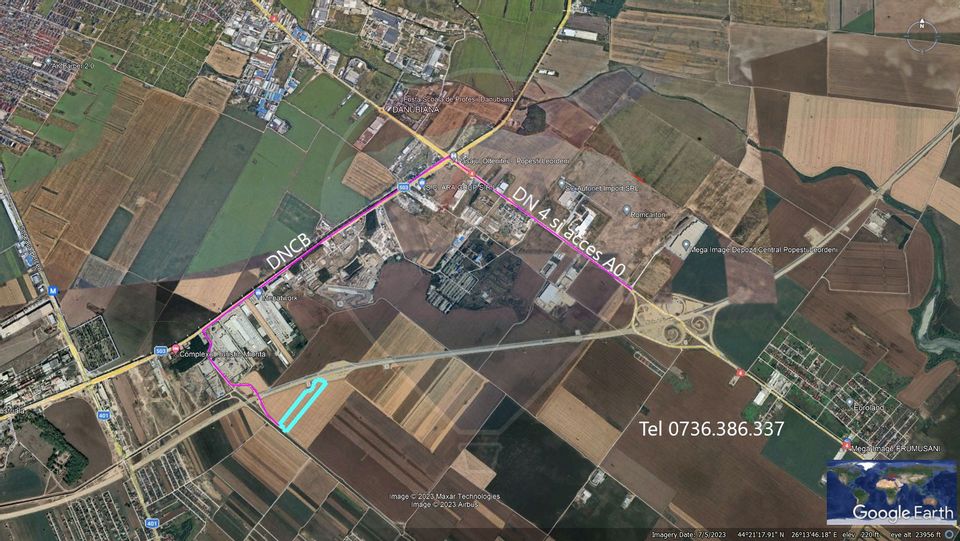 Land 41,526sqm Popesti-Leordeni / Strada Viitorului