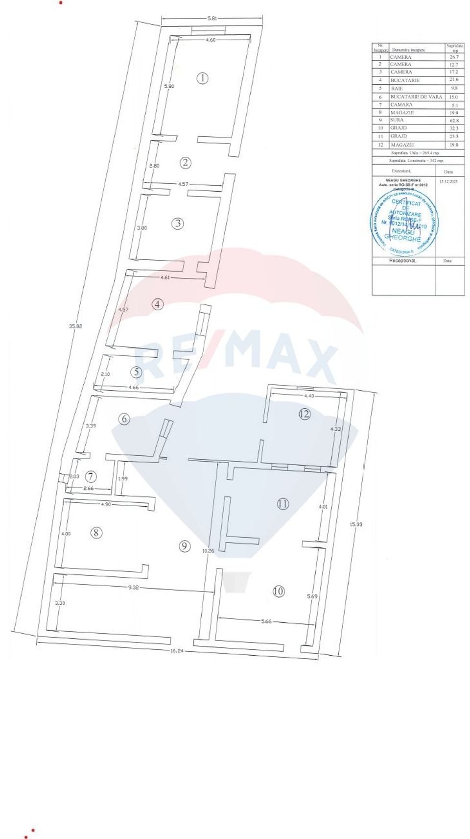 Casă săsească 3 camere si 1400 mp teren in Brateiu - jud. Sibiu