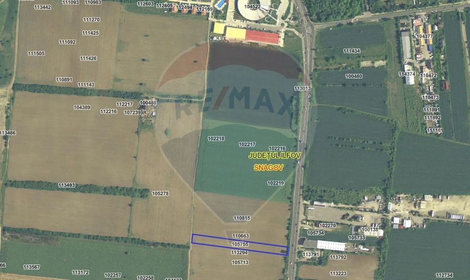 Land 5,005sqm Snagov / DN 1