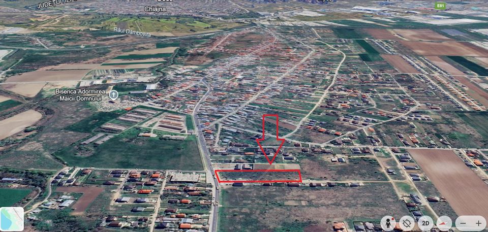 Teren vanzare 1,027mp Dragomiresti-Vale - 16 ml stradal