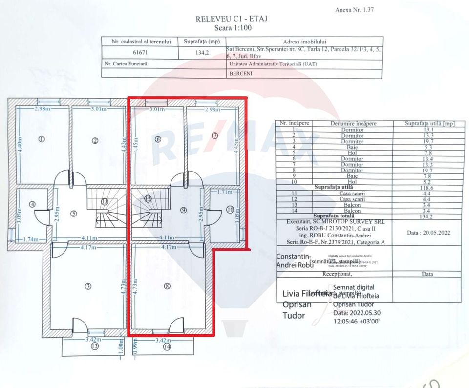 Duplex for sale in Berceni