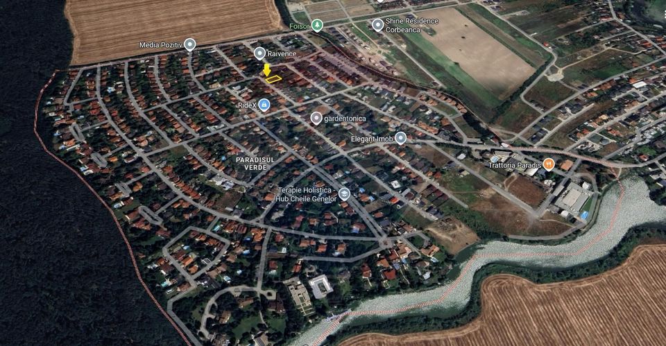 Land 777sqm Corbeanca / Strada Bd. Paradisul Verde