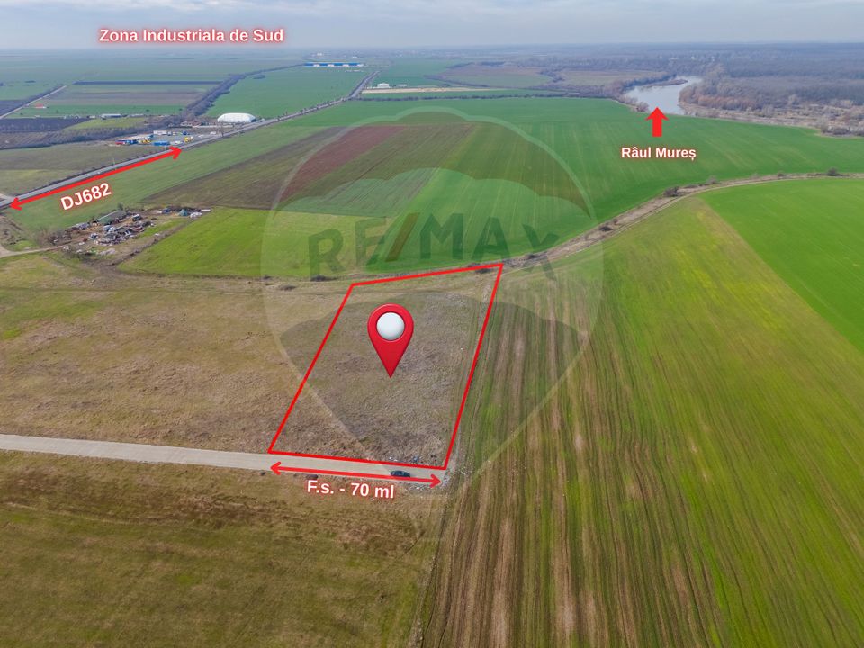 Land 10,000sqm Arad / Soseaua Zona industriala sud
