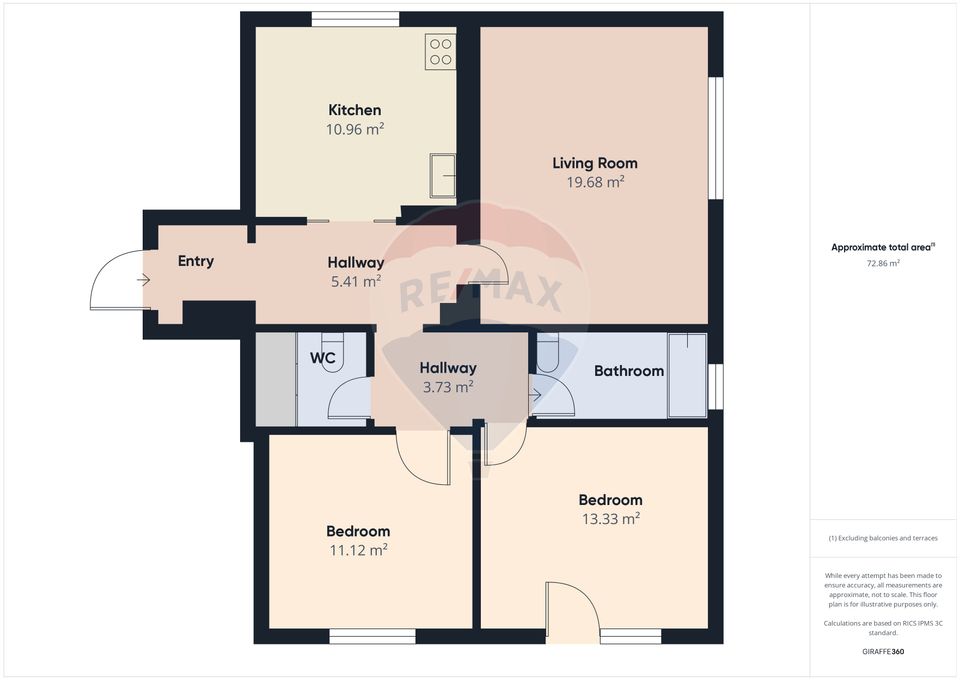 De vanzare Apartament 3 camere zona Octavian Goga-Nerva Traian