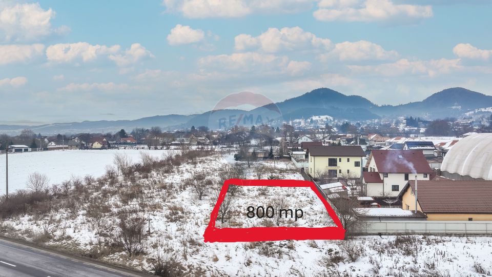 COMISION 0%  - Teren 800 mp Sacele / Strada Agricultorilor