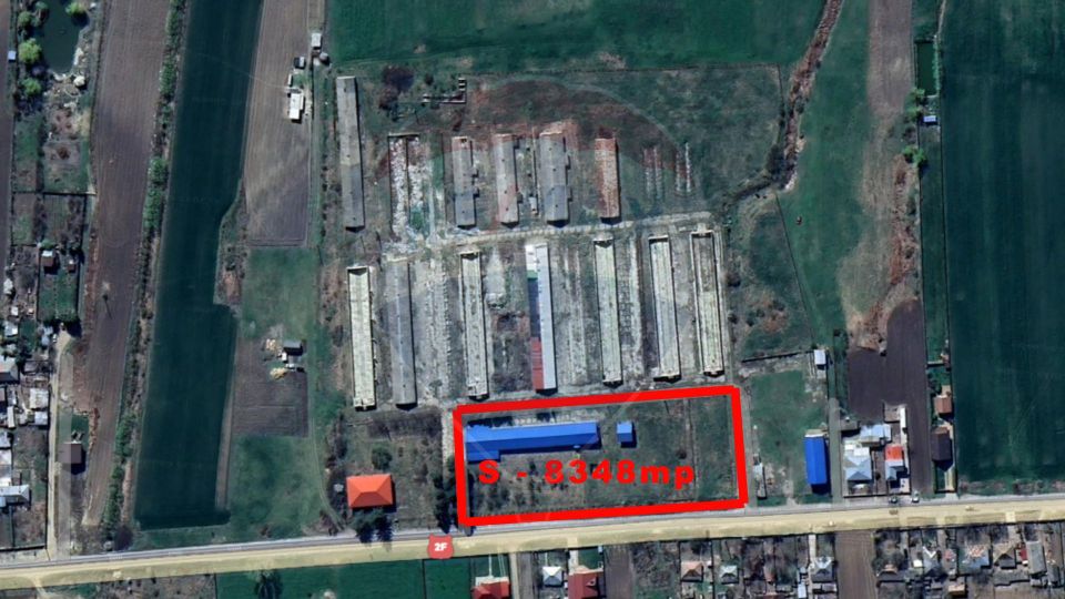 Spațiu industrial, comercial, depozitare,860mp,com Traian, jud Bacău,