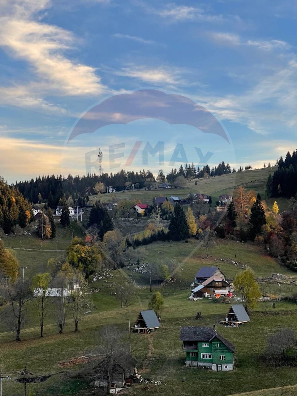 Teren de vanzare 7,656mp Fundata / Strada Principala
