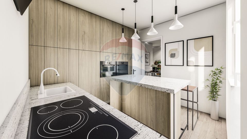 Apartament de vanzare cu 2 camere / zona Coresi Mall