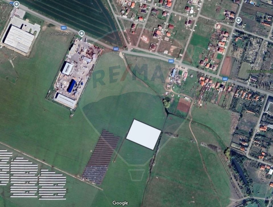Teren intravilan, zona in plina dezvoltare industriala loc. Frumuseni