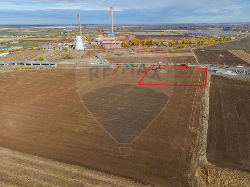 Teren intravilan 13.482 mp pe Centura Nord Arad, front 188 m