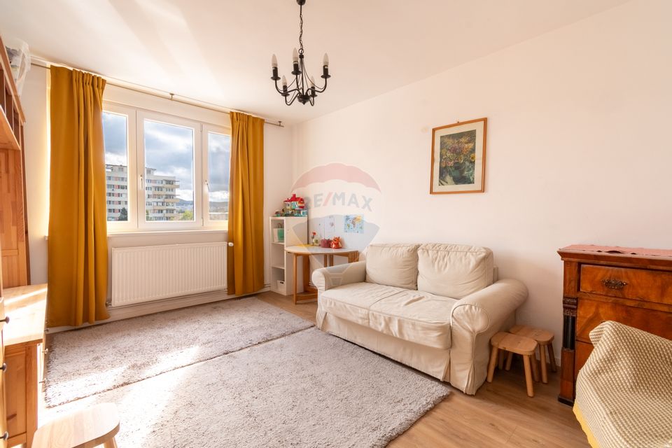 Apartament 4 camere, 71 mp utili, 2 bai, balcon – Grigorescu