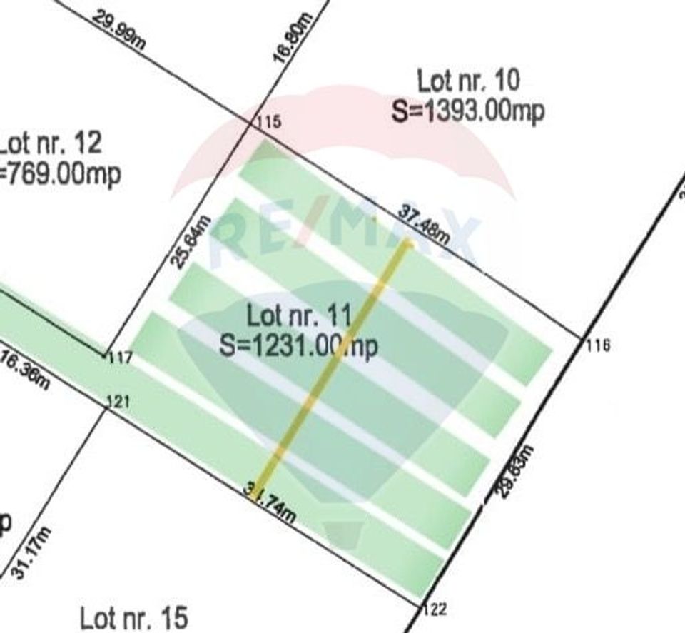 Land 1,231sqm Arad / Strada Constitutiei