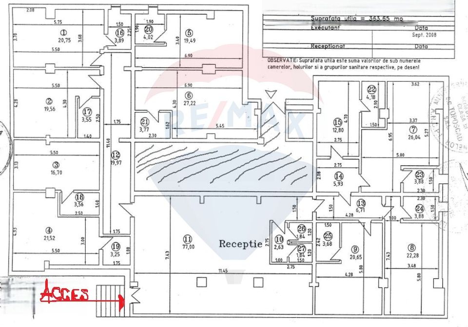 363.65sq.m Commercial Space for rent, Tiglina 1 area