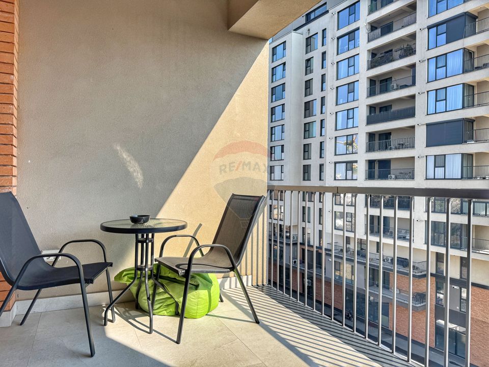 2 room Apartment for rent, Straulesti area