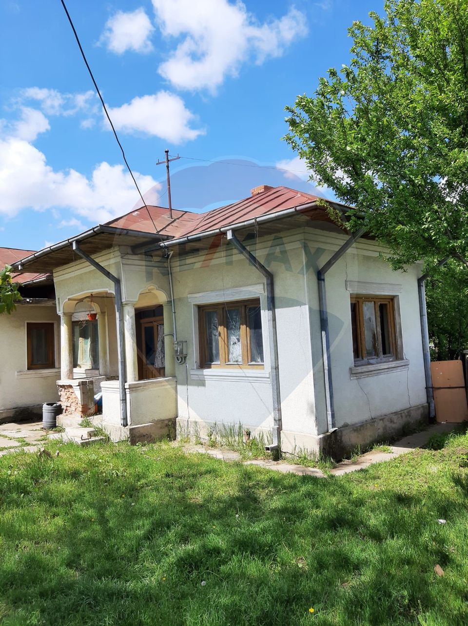 Teren cu casa de vanzare la Dunare, langa Giurgiu