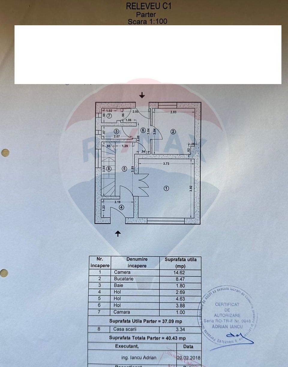 House / Villa with 3 rooms for rent Pargarilor Stefan cel Mare street