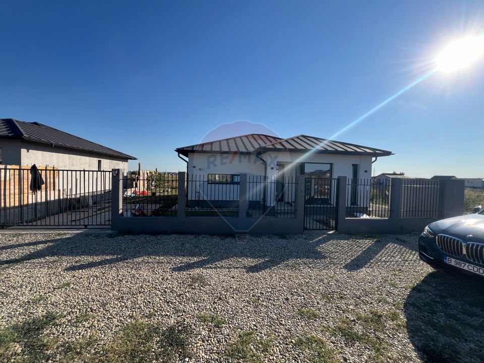 Casă nouă – construcție 2025, parter, comuna Berceni – Str. Primăverii