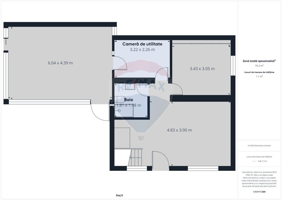 Casă / Vilă cu 4 camere de vânzare în zona Est