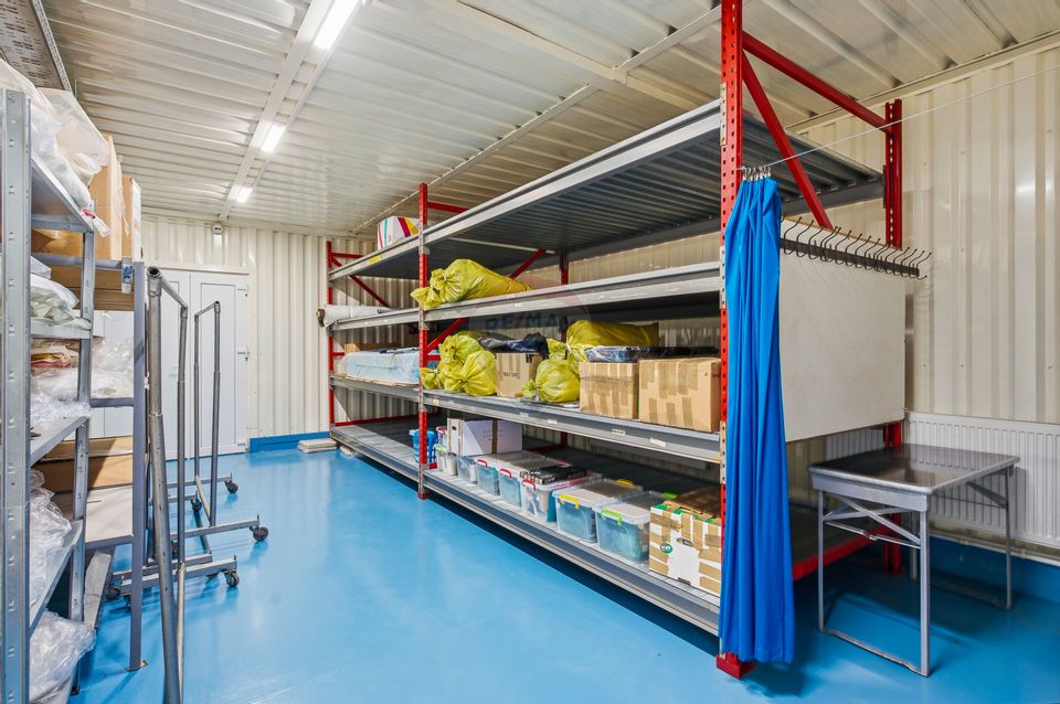 Hală Multifuncțională de Vânzare 600mp și Teren 924mp în Bucium - Iași