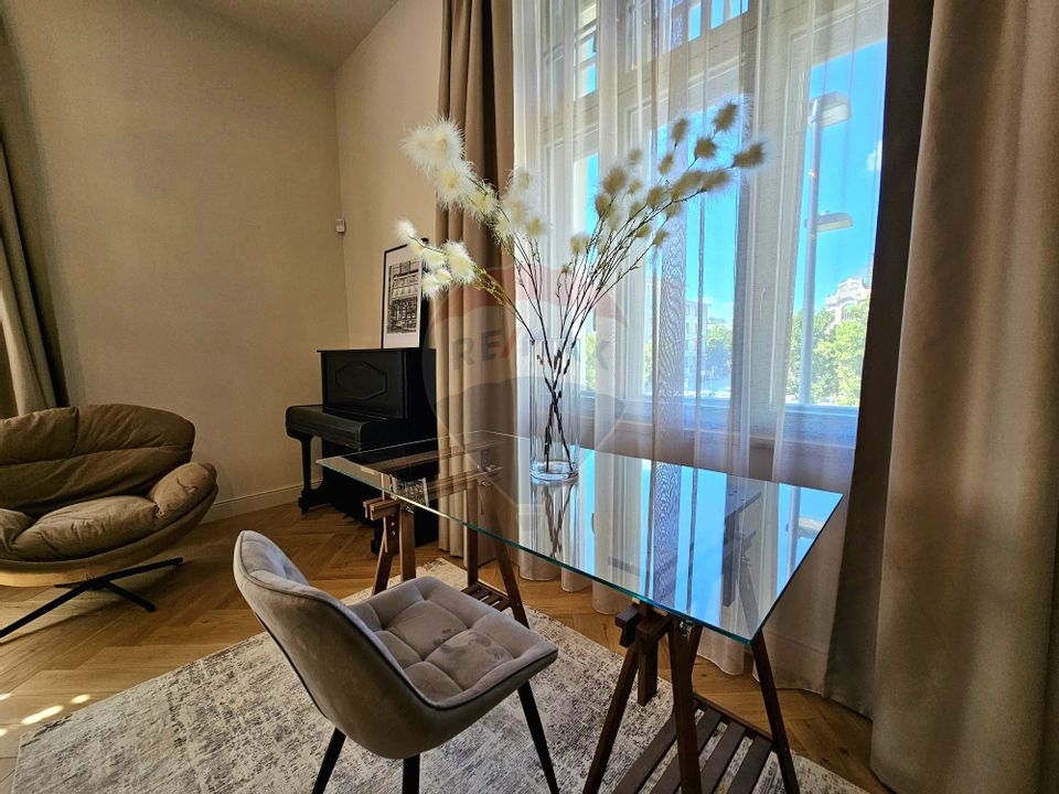 Apartament ULTRAFINISAT cu 2 camere, parcare de închiriat Ultracentral