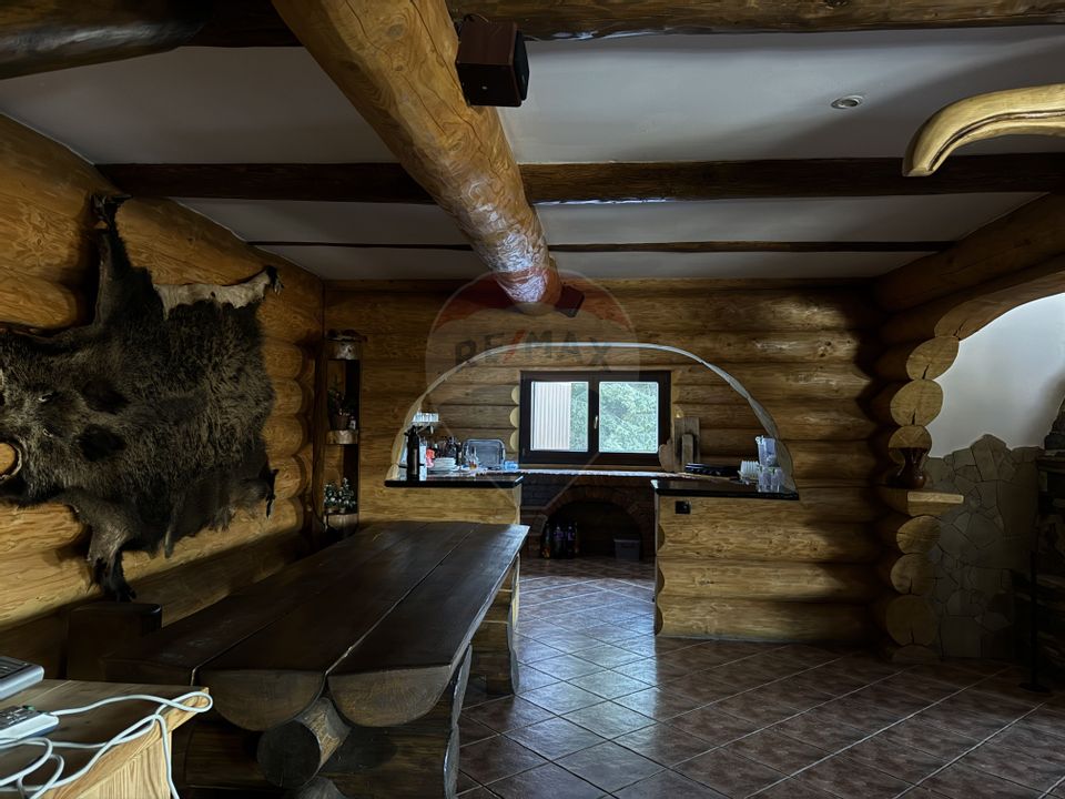 Cabană în inima munților,acces la pârtia de schi din Borșa,teren2200mp