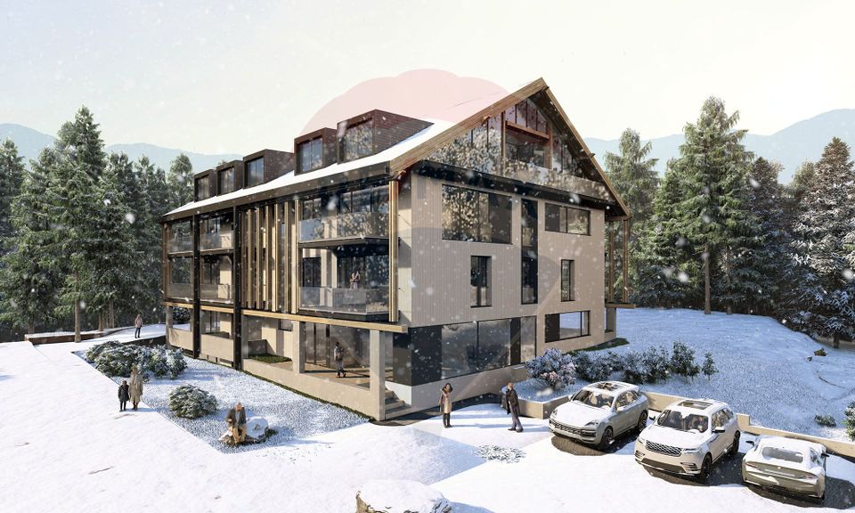 Land with Building Permit for Holiday Apartments, Poiana Brasov