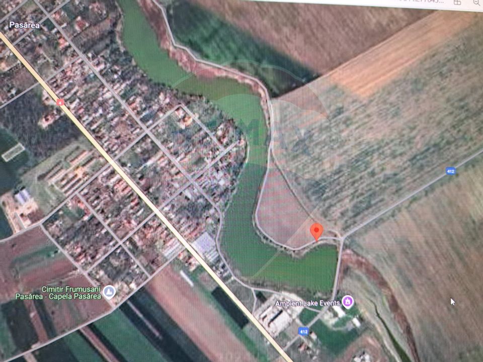 Loturi  Frumusani  2000+ 5000 mp deschidere Lac Pasarea