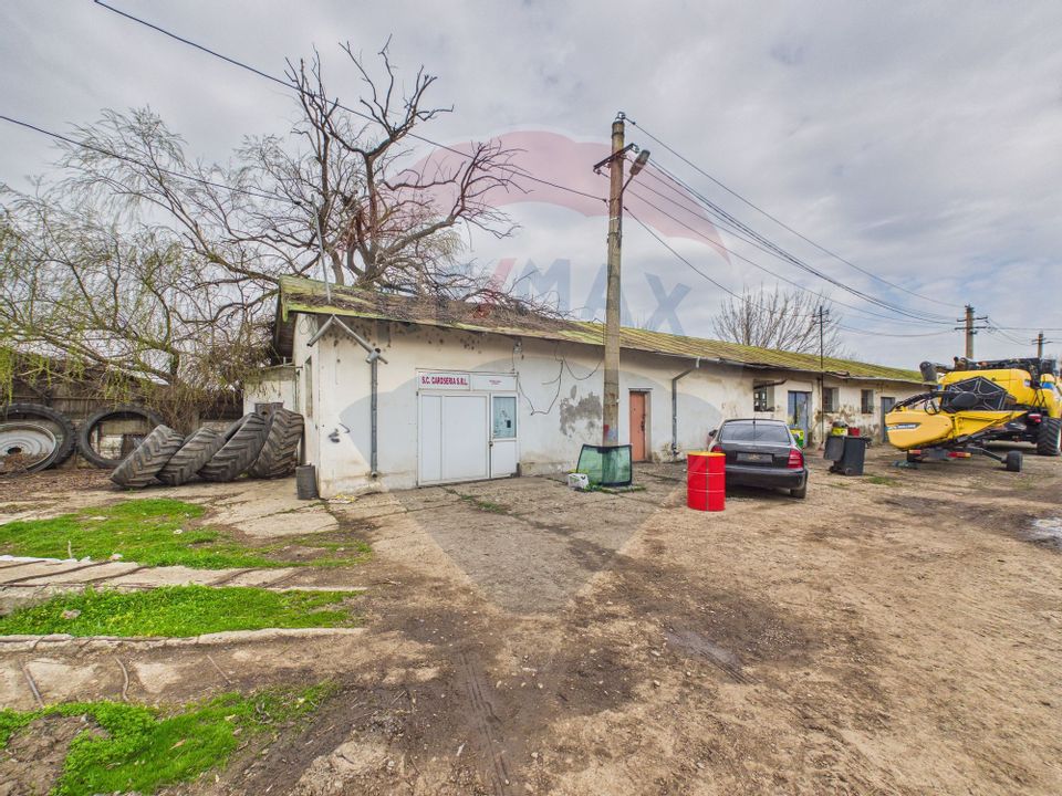 Industrial space for sale 7950sqm Lehliu Railway Station access DN3+A2