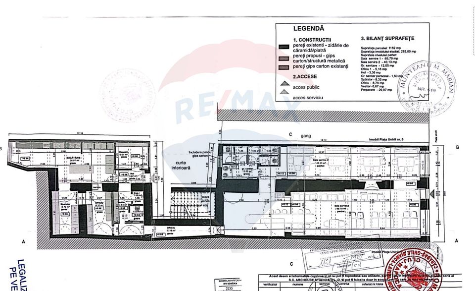 280sq.m Commercial Space for rent, Ultracentral area