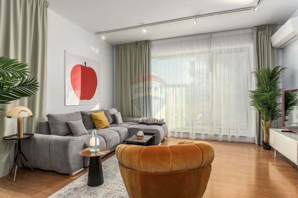 Bright 3-room apartment for sale in LUXURIA Domenii Residence