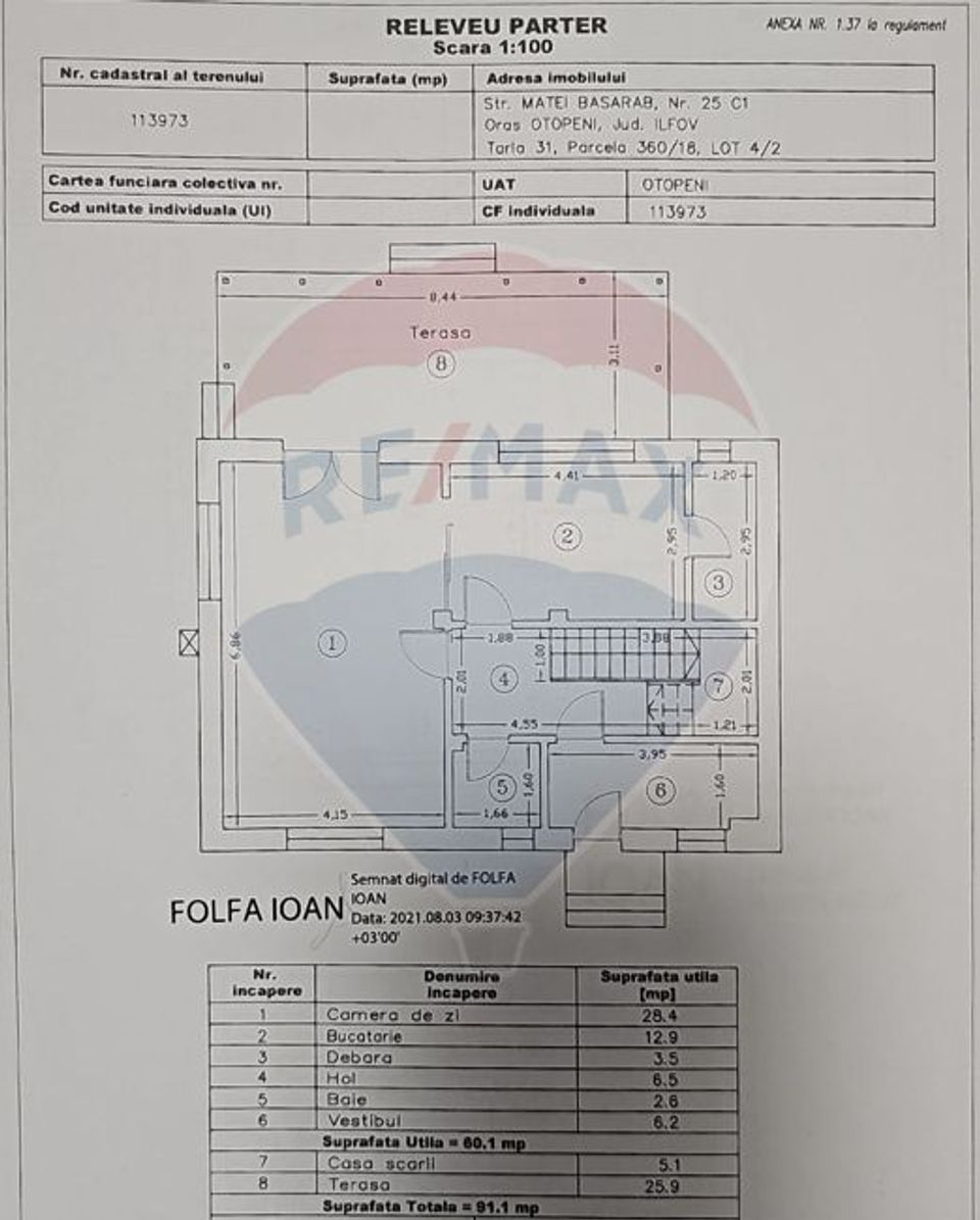 Casa / Vila 5 camere de vanzare in zona Odai Otopeni