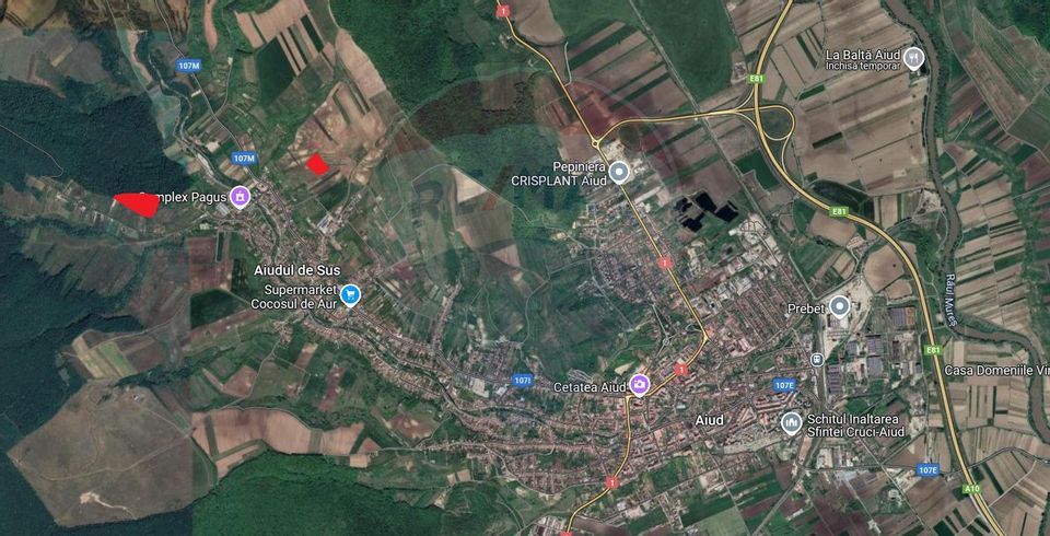 Teren 5,800mp Aiud / Strada Abrudului COMISION 0%